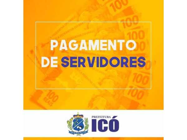 Pagamento dos servidores públicos municipais de Icó